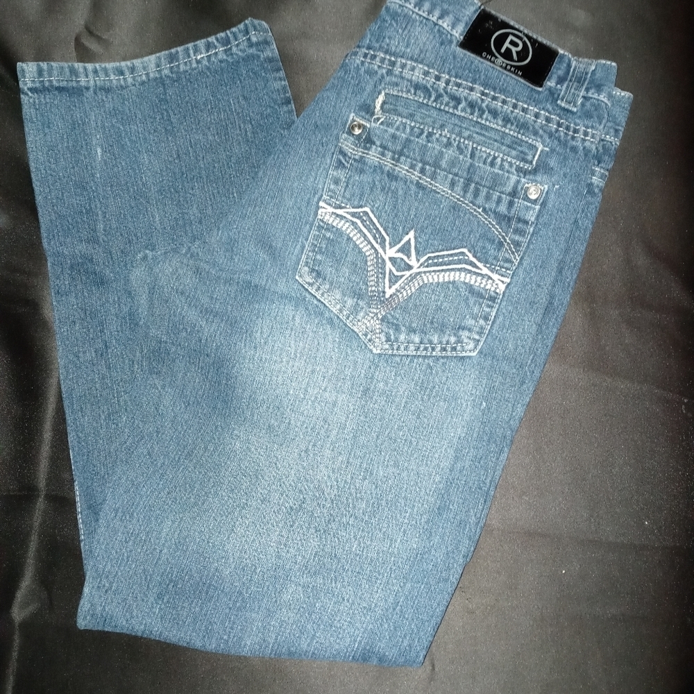 CHERESKIN blue jeans